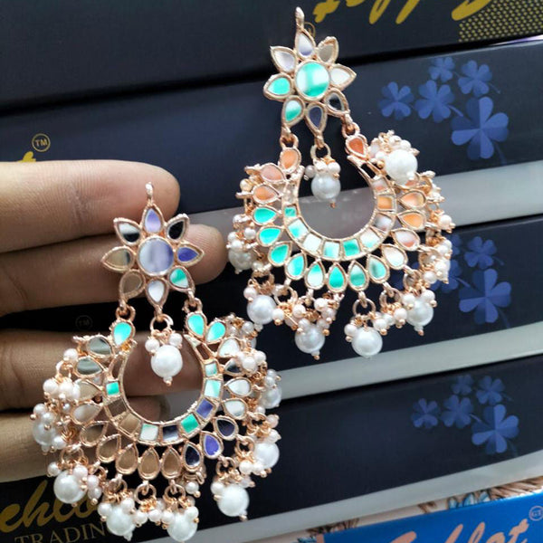 Indian Bollywood Style Light Blue Jhumka Earrings for Saree | eBay